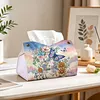Letter Butterfly DIY PULeather Diamond Painting Tissue Box for Adults Beginners Gem Art Painting Napkin Holder for Living Room Bedroom Bathroom Table Decor