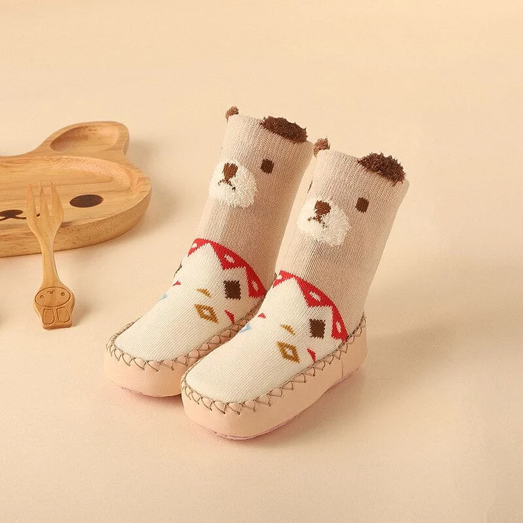 Anti-slip Animal Socks For Boys And Girls