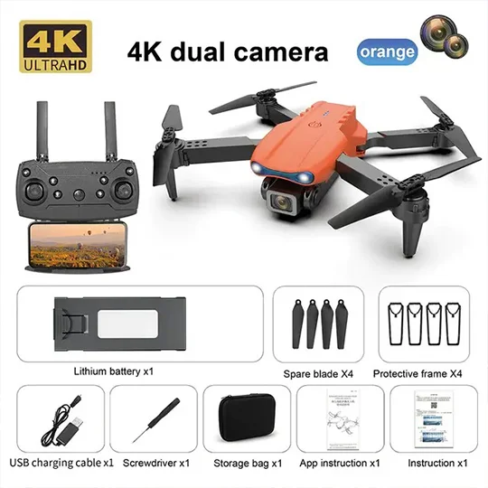 🔥CHRISTMAS SALE 2022🔥 Latest Drone with Dual Camera 4K UHD