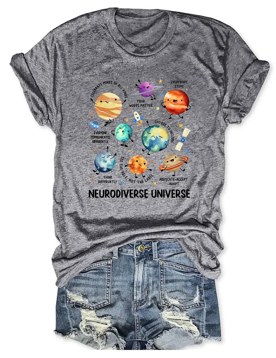 Space Neurodiversity T-shirt