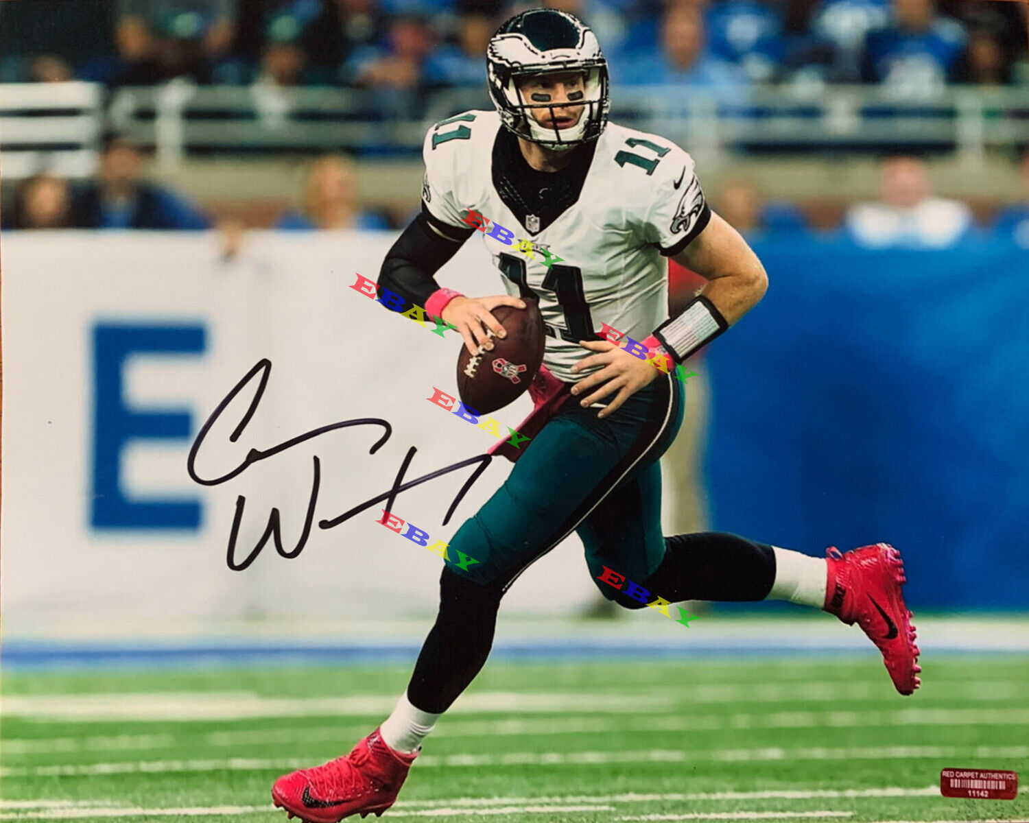 Carson Wentz Eagles Signed Autographed 8x10 Photo Poster painting Reprint