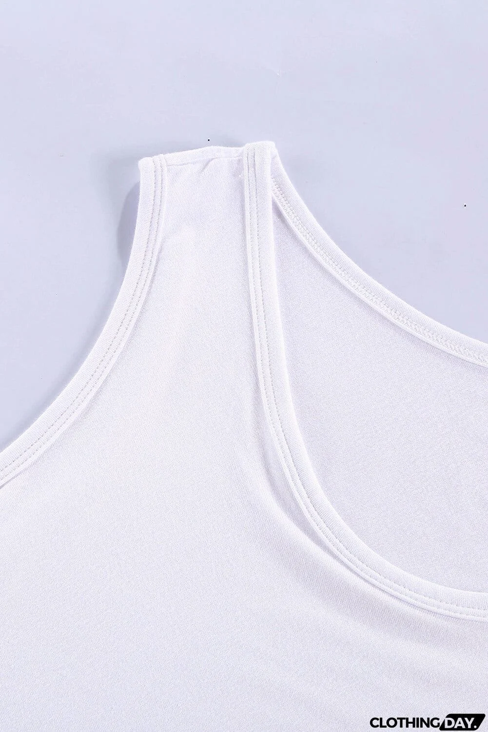 Casual Women Tank Top with Multicolor Pocket