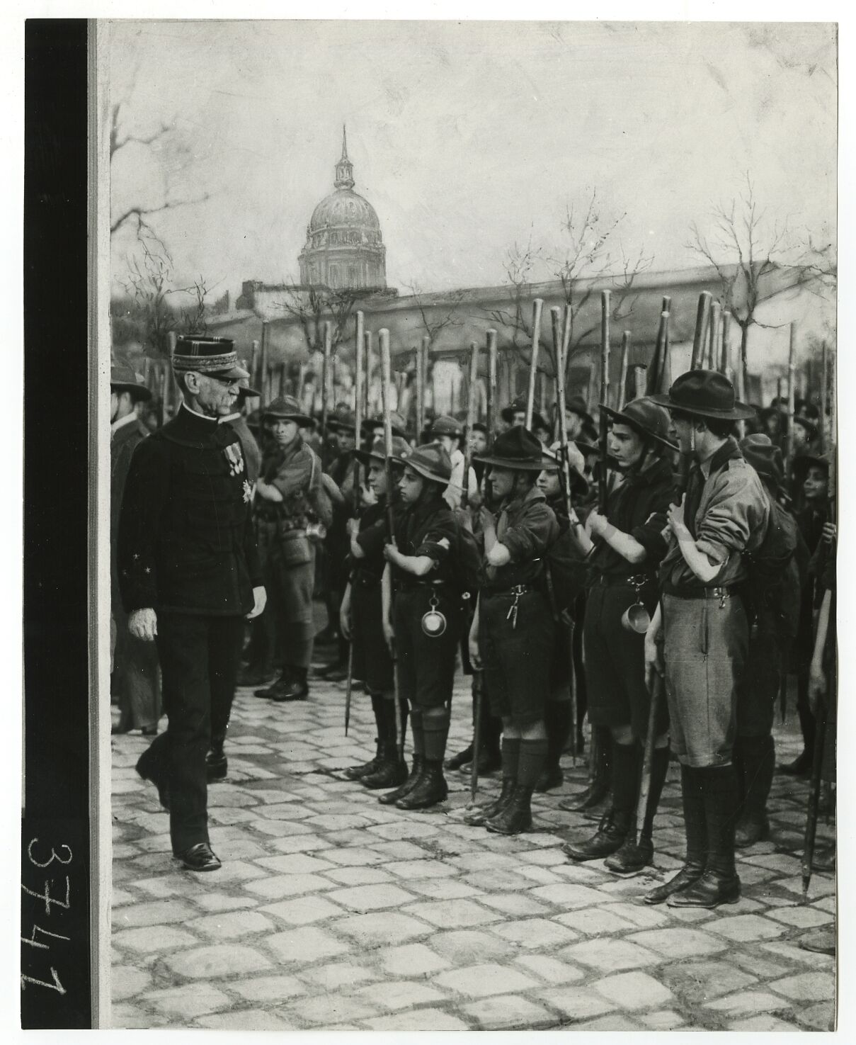 World War I - Vintage Publication Photo Poster painting by Hélène Jeanbrau - Joseph Gallieni