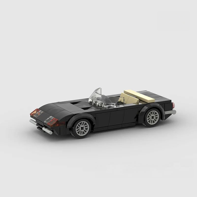 Ferrari Daytona Spyder 1972 Custom Car MOC LBS monstertoys