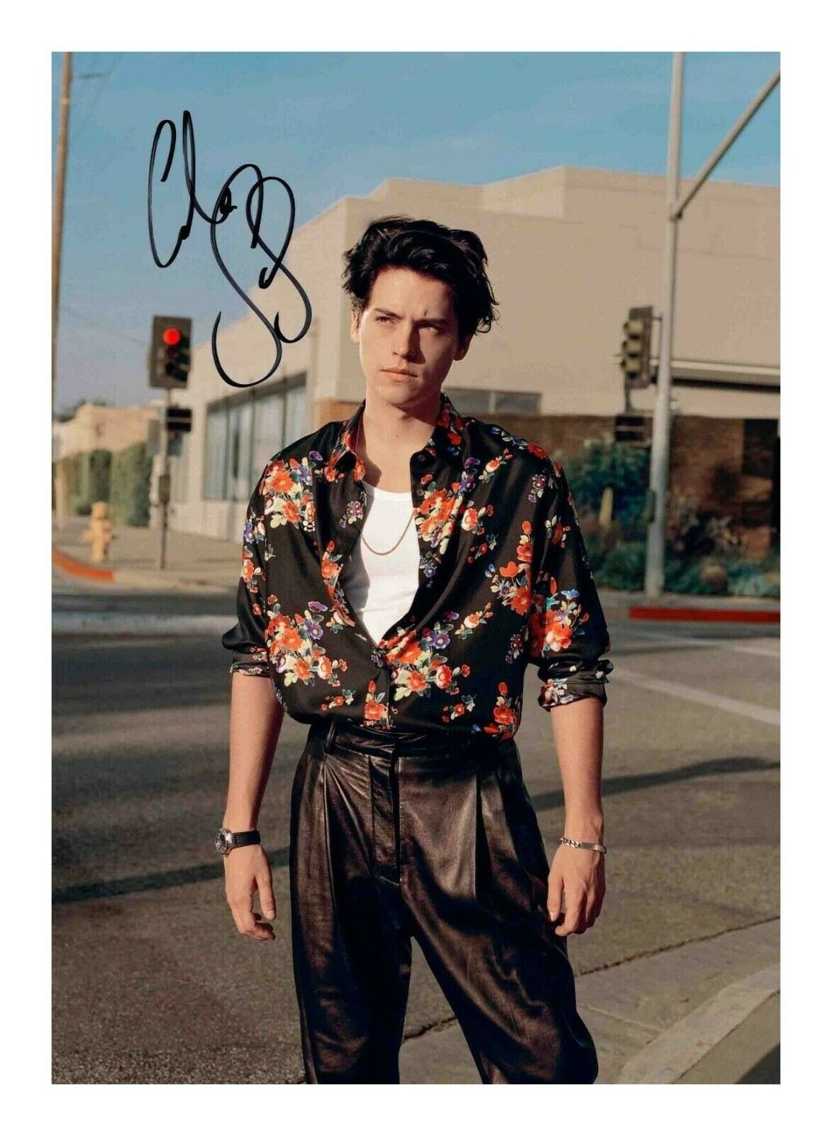 COLE SPROUSE AUTOGRAPH SIGNED PP Photo Poster painting POSTER