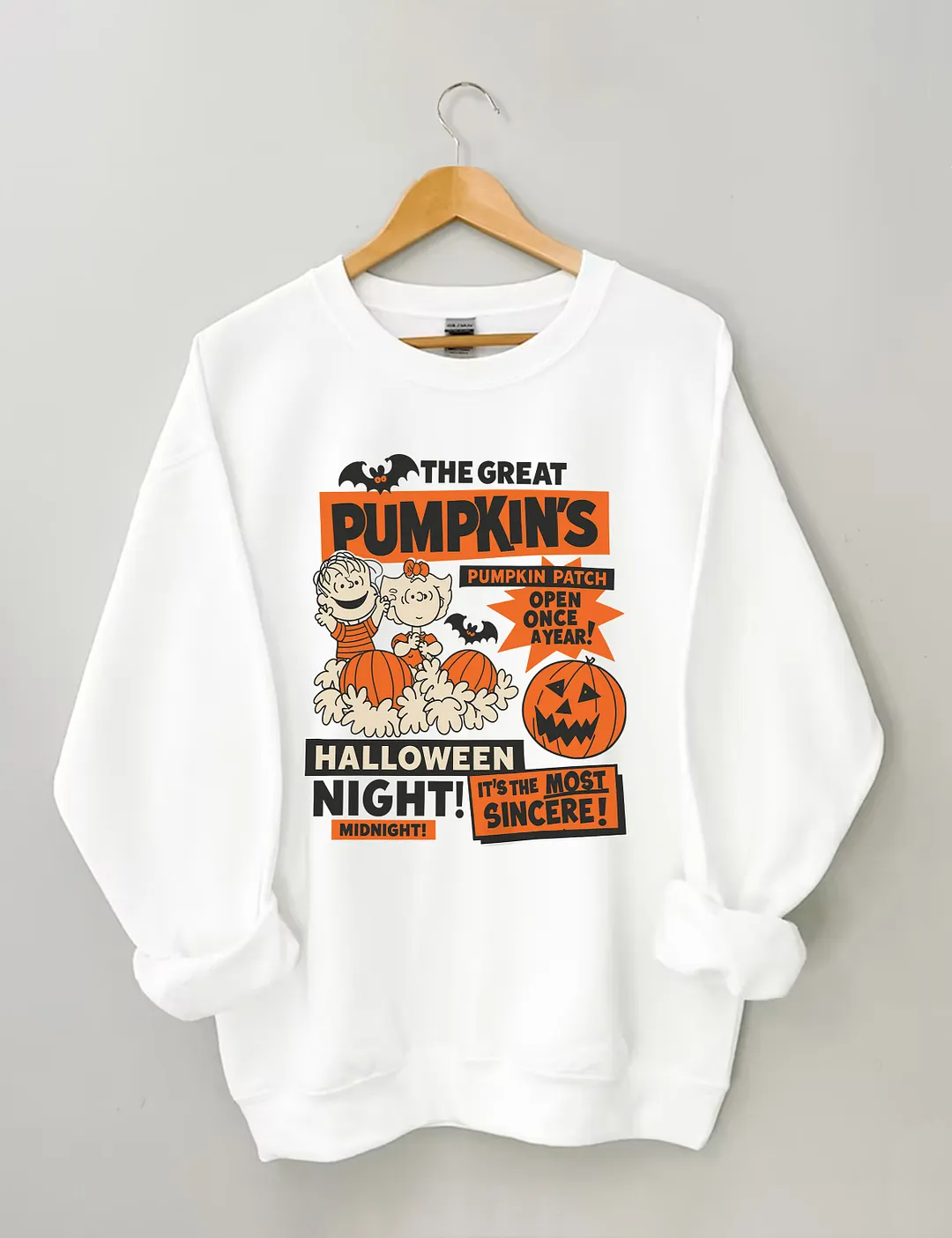 The Great Pumpkin Halloween Night Sweatshirt