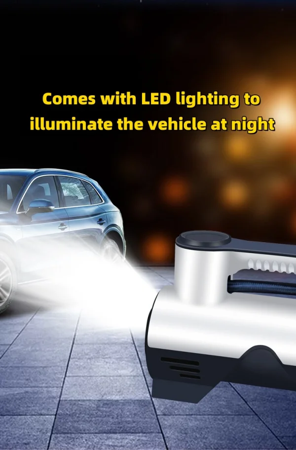 Car Electric Air Pump Car Small Portable Tire Inflator