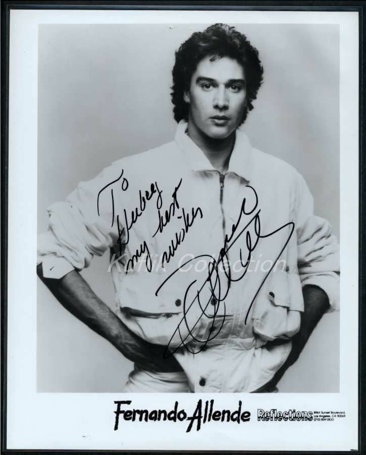 Fernando Allende - Signed Autograph Headshot Photo Poster painting - Latino Actor