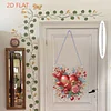 Valentine Day 2D Flat DIY Diamond Art Pendant Diamond Painting Craft Set (Roses)