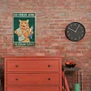 Brush Teeth Cat - Vintage Metal Signs(12*16Inch) - Cat