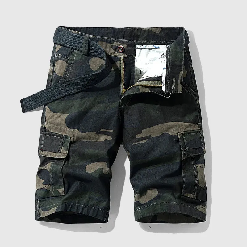 Men's Camo Print Shorts &ndash; Durable Lightweight Everyday Wear &ndash; view 2