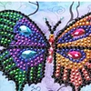 DIY Butterfly Special Shaped Diamond Painting Wristlet Wallet Women Clutch Mosaic Bag