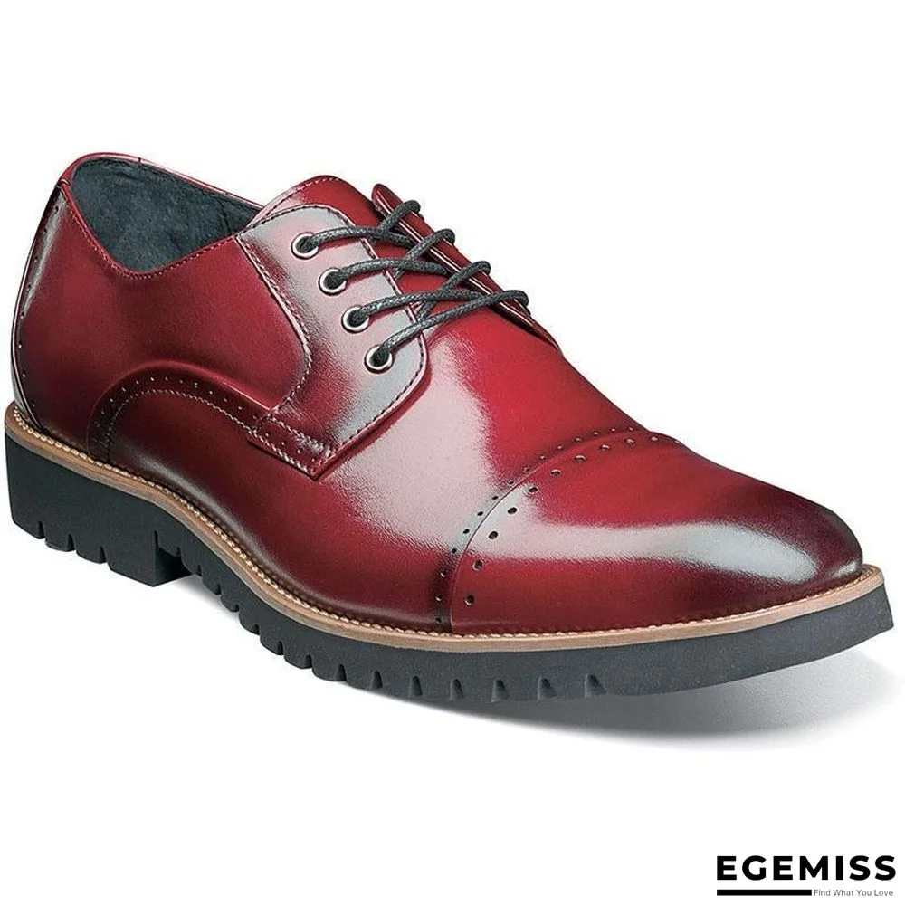 Men's Fashion Leather Derby Shoes | EGEMISS