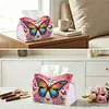 Butterflys Diamond Painting Tissue Box Cover DIY Desk Organizer