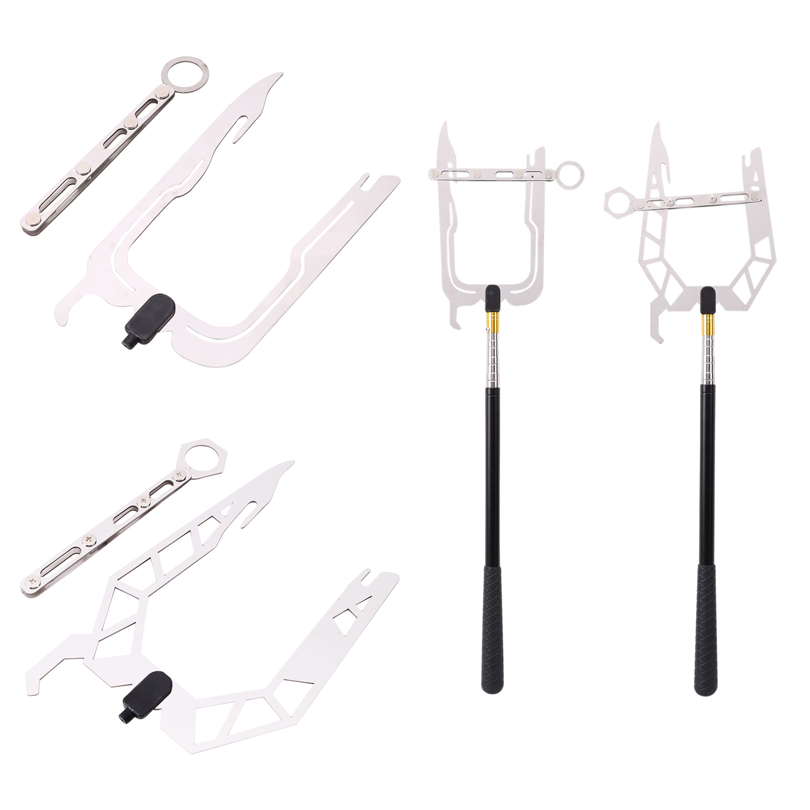 

Boat Hook, Long-Distance Threader U Shape Boat Hook for Telescopic Floating, 501 Original