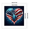 Independence Day Statue Of Liberty-11CT Stamped Cross Stitch 40*40cm tapestrymarket