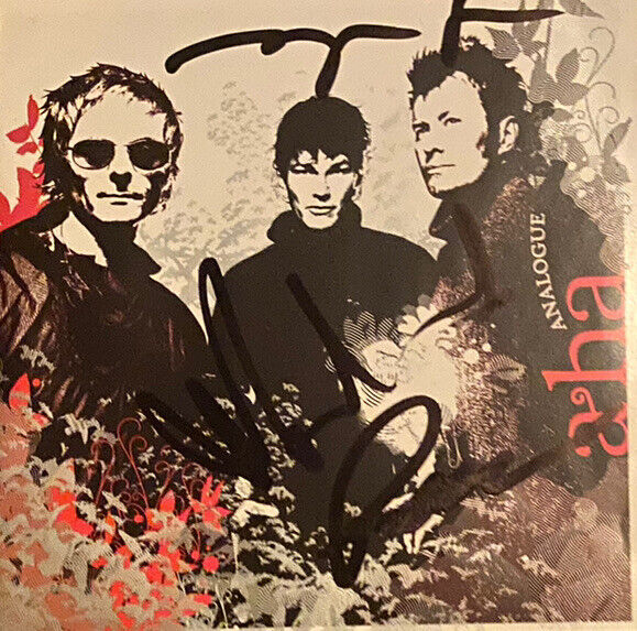 A-ha - Analogue Signed Autographed Cd