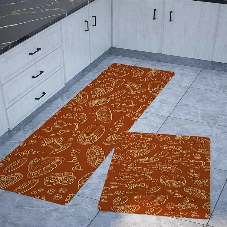 7 Sizes Kitchen Mat Entrance Doormat Hallway Bathroom Door Non-Slip Foot Rug Home Living Room Floor Decor Long Carpet Customzed