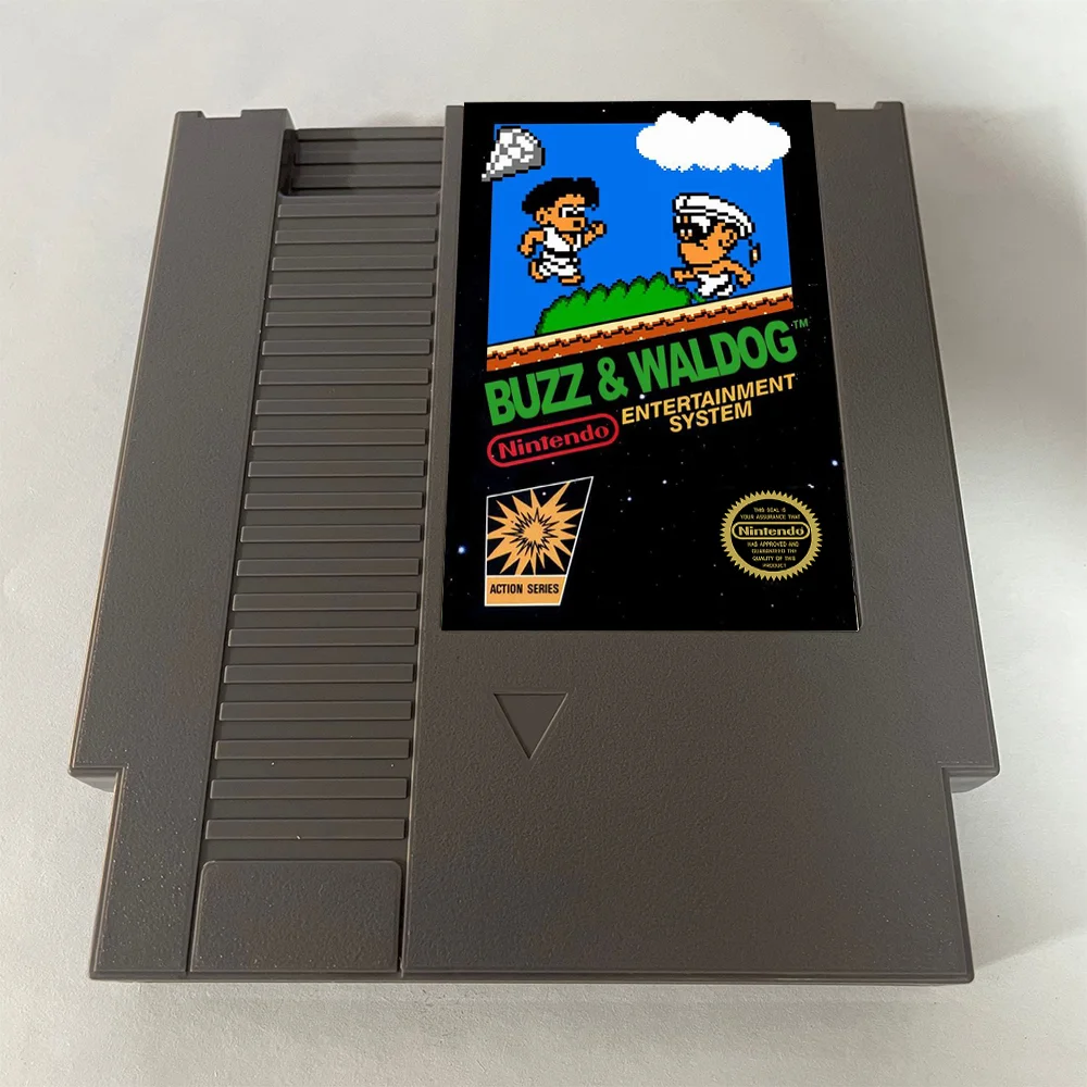 Buzz & Waldog NES For Nintendo Entertainment System Console - 8 Bit Game Cartridge