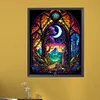 uk.everydayedeals (Limited Stock)Diamond Painting - Round AB Drills - Witch of Moon(45*55cm)
