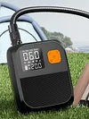 DC 15V 120W Electric Air Pump 25PSI Portable Air Pump Inflatable Boat Kayak Pump