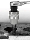 Bolt Splitter 3/8inch Damaged Bolt Stud Extractor Portable Easy To Use Hand Tool