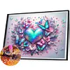 uk.everydayedeals Diamond Painting - Full Round - Love Butterfly(50*40cm)