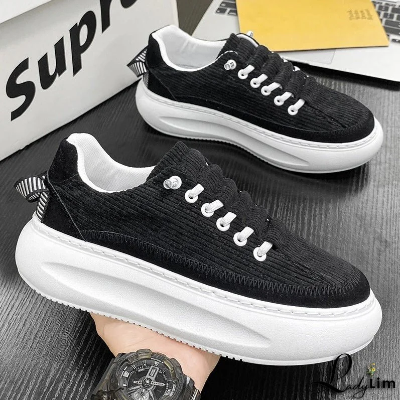 Men's Thick-Soled Height-Increasing Platform Shoes