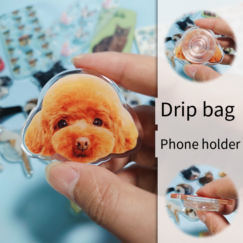 Custom Pet Photo Portrait Phone Case Customizable Transparent Soft Case Pet Gifts iPhone Android Phone