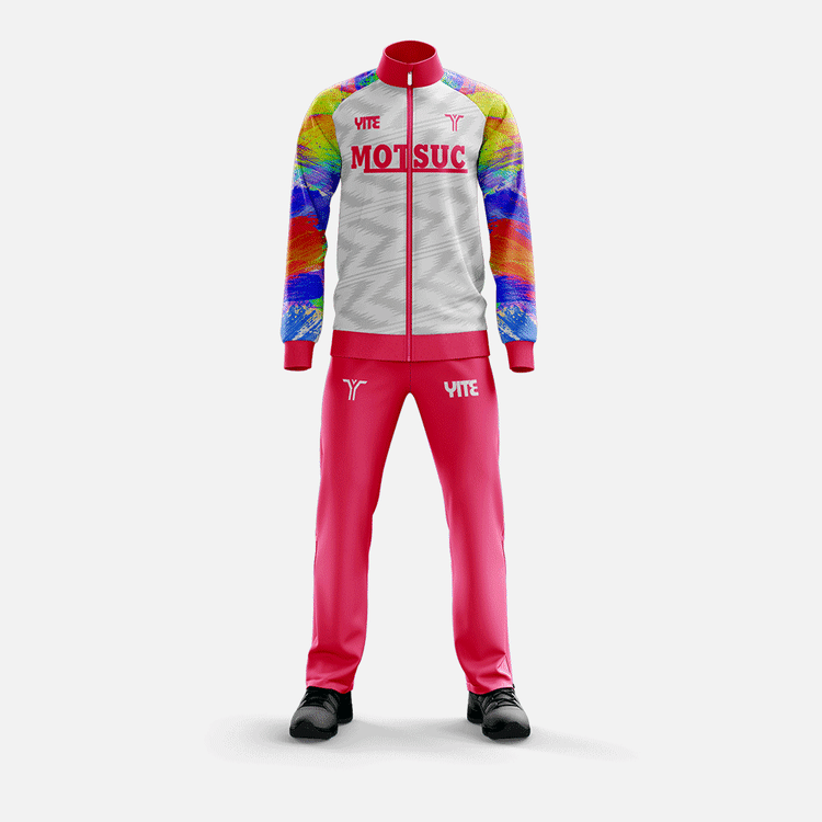 YITE | LWT24-024- Pink And White Tracksuit