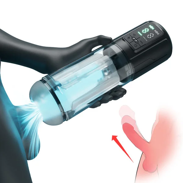 9 Vibration & Sucking Automatic Blowjob Male Stroker