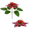 8Pcs 3D Red Artificial Flowers DIY Desktop Diamond Art Kit