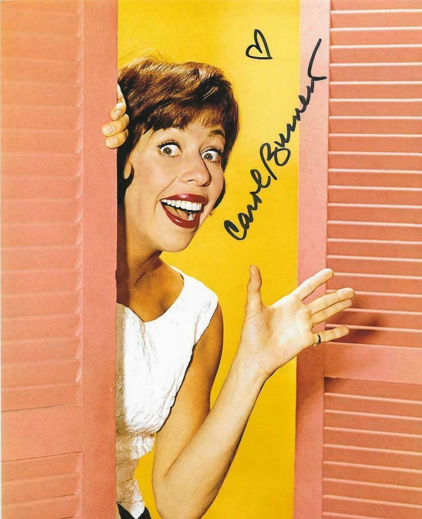 Carol Burnett Autographed Signed 8x10 Photo Poster painting ( Carol Burnett Show ) REPRINT