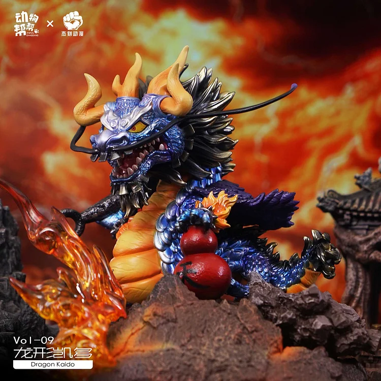 JacksDo Studio - One Piece Animal cos Kaido and Charlotte Linlin Statue(GK)-