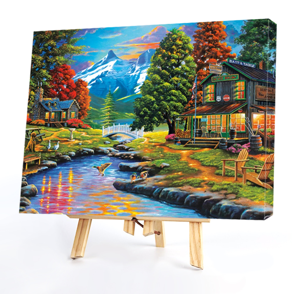 

40*50CM - Paint By Numbers - Landscape, 501 Original