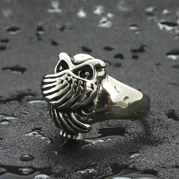 Sterling Silver Vintage Owl Ring