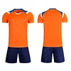 Custom Kids Sportswear Set Breathable Soccer & Football Jersey Automated Cutting Sublimation Printing Training Wear