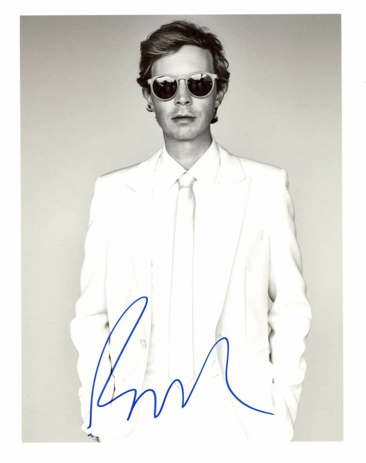 Beck SINGER - SONGWRITER autograph, In-Person signed Photo Poster painting