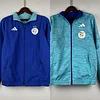 2023-2024 Algeria National Reversible Windbreaker Blue Soccer Jersey 1:1 Thai Quality love fball