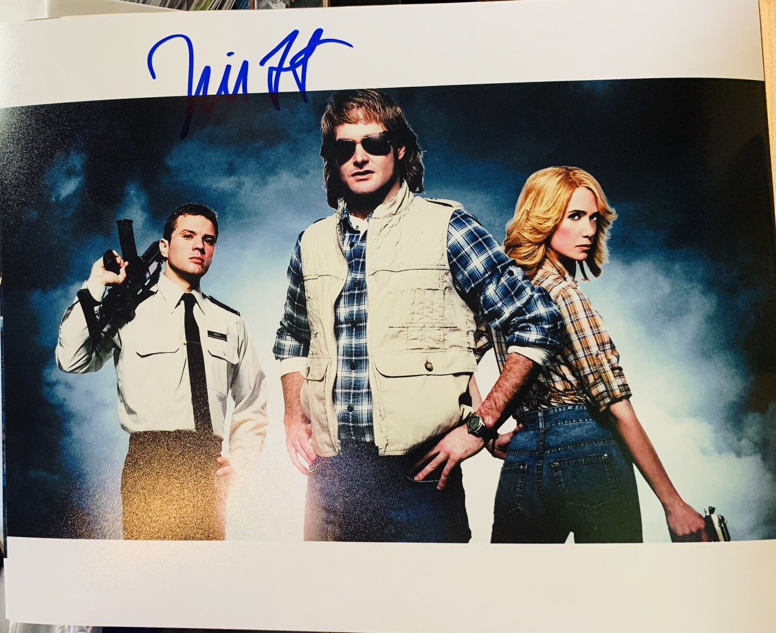 Will Forte Signed 8x10 Photo Poster painting COA Autograph SNL MacGruber D1