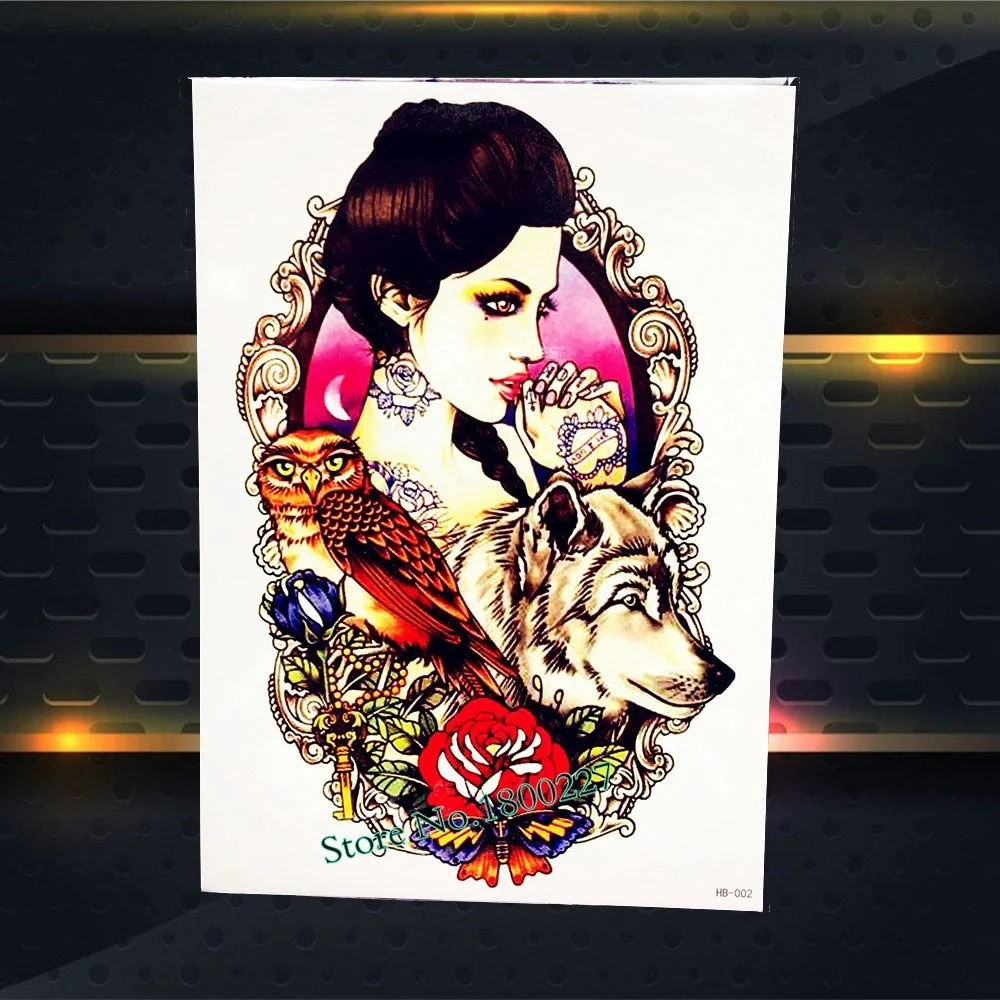 New Greek Mythology Centaur Temporary Tattoo Sagittarius Design Arm Tatoo For Men Women Body Art Fake Waterproof Tattoo Stickers