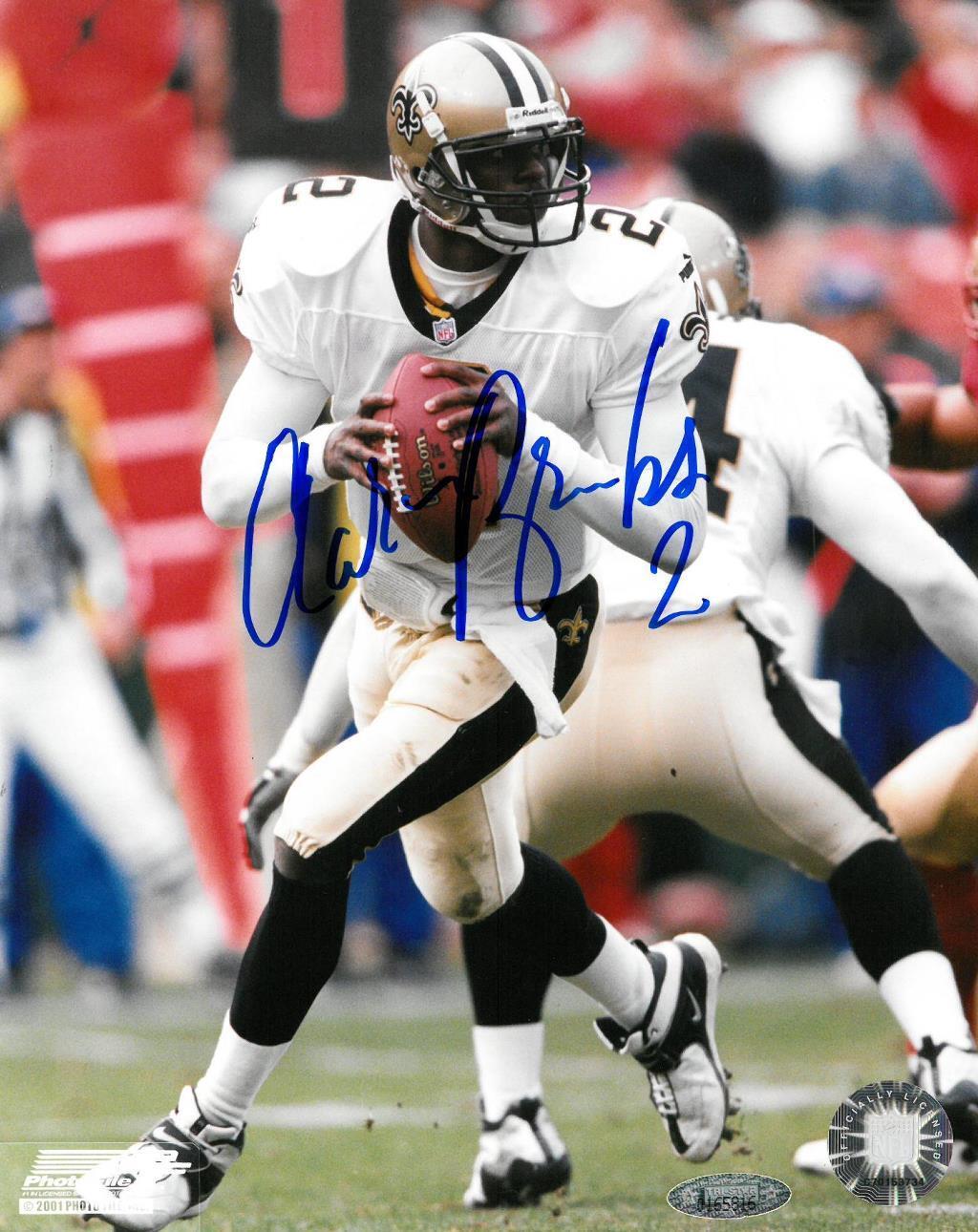 Aaron Brooks Signed Authentic Autographed 8x10 Photo Poster painting (Tristar)