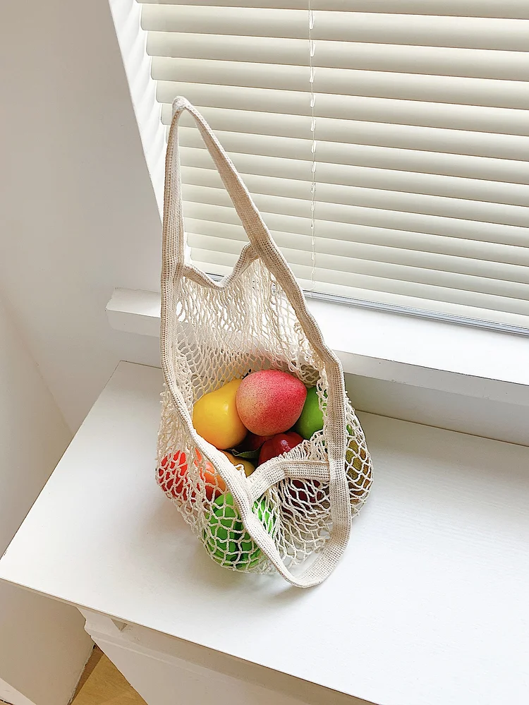 Hollow Out Top Handle Bag