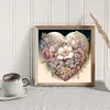 Love Flowers-11CT/16CT Stamped Cross Stitch 50*50cm/19.69*19.69in