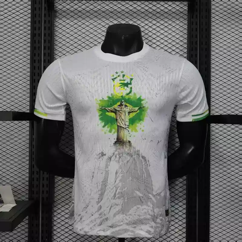 2025 Player Brazil Special Edition White Soccer Jersey