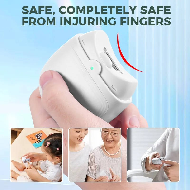 SAKER&reg; Electric Automatic Nail Clipper