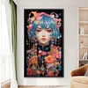 (40*70cm)Girl - Full Square Drill Diamond Painting