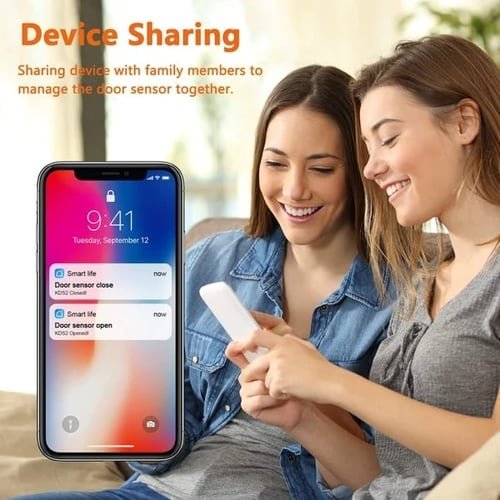 🔥Last Day 50% OFF - Wireless WiFi Smart Door Sensor Detector Alarm