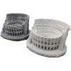 Handmade Clear Cement Ancient Roman Colosseum Ornament