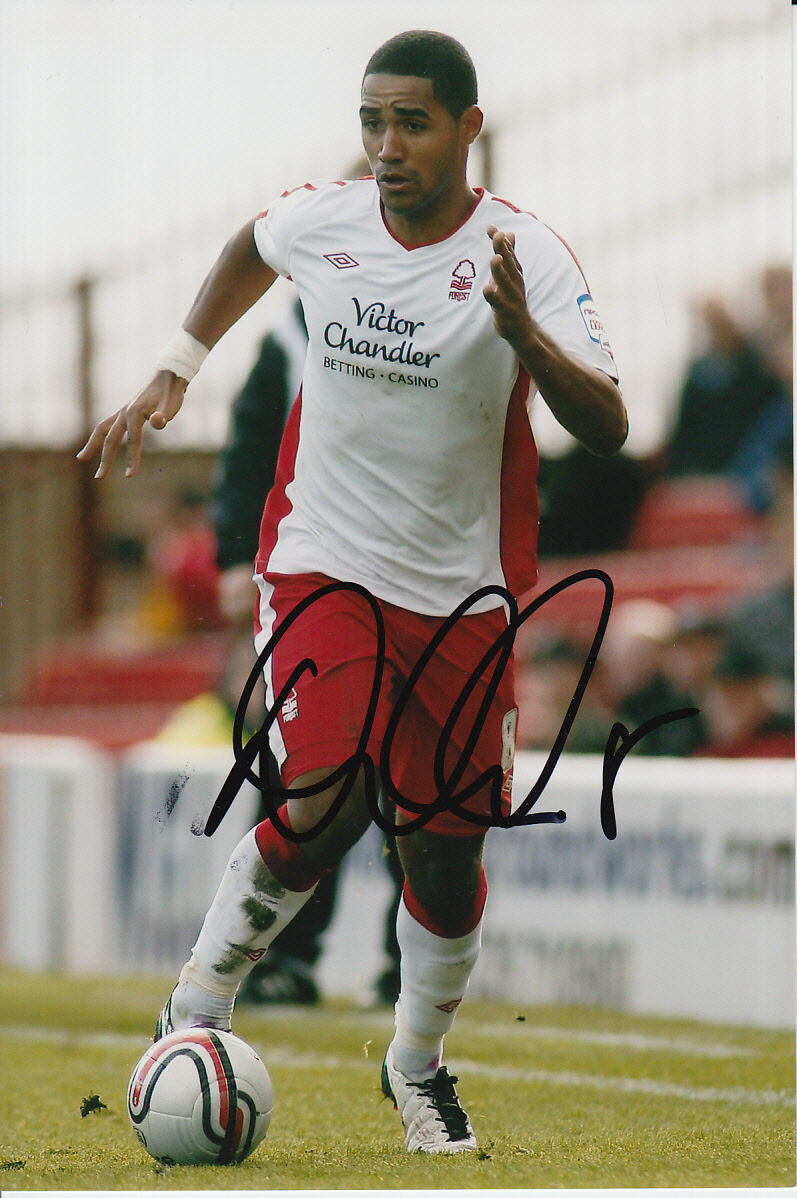 NOTTINGHAM FOREST HAND SIGNED LEWIS MCGUGAN 6X4 Photo Poster painting 6.